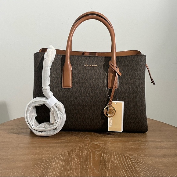 Michael Kors Brown Signature Tote Bag - Picture 4 of 4